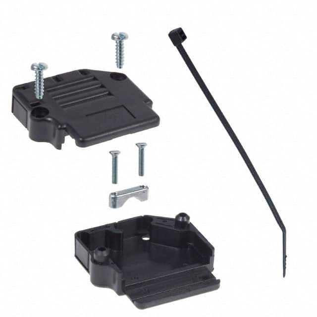 863093C15ALF Amphenol ICC (FCI)  Capots de connecteurs D-Sub en forme de D